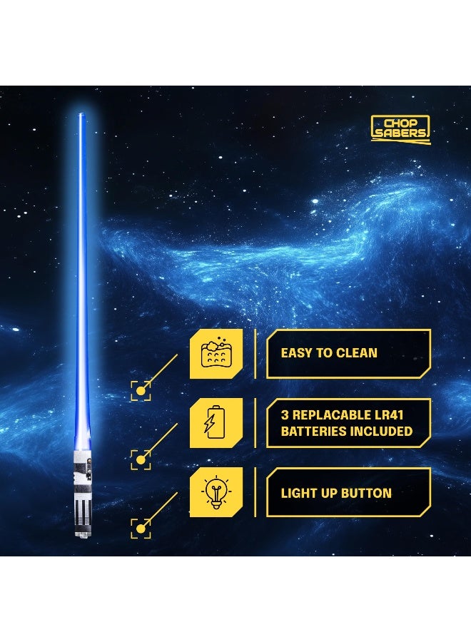 ChopSabers Lightsaber Chopsticks Star Wars Light Up - LED Glowing Light Saber Chop Sticks - Reusable Sushi Lightup Sabers Chopstick Set Of 4 Pairs - Blue & Red & Green & Purple - Image 5